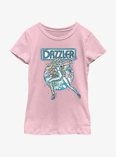 Marvel Dazzler Sparkle Youth Girls T-Shirt