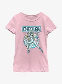 Marvel Dazzler Sparkle Youth Girls T-Shirt