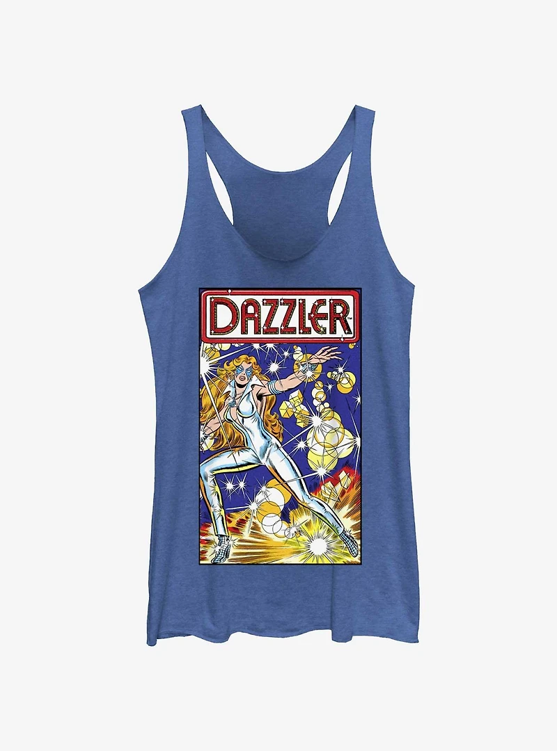 Marvel Dazzler Cover Comic 20 Womens Tank Top
