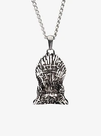 Game of Thrones Iron Throne 3D Pendant Necklace