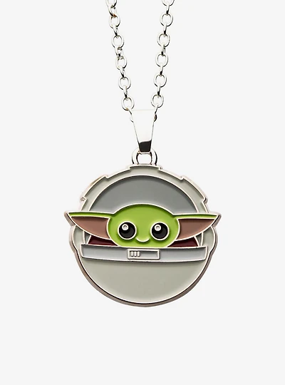Star Wars: The Mandalorian Grogu Necklace And Earring Set