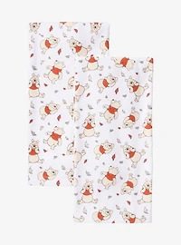 Disney Winnie the Pooh Fall Leaves & Pooh Bear Allover Print Kitchen Towel Set