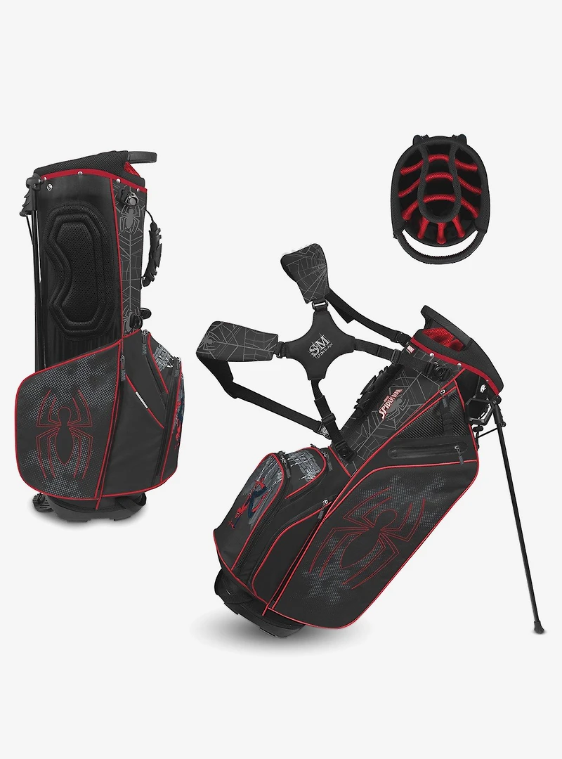 Marvel Spider-Man Golf Caddy Bag with Stand