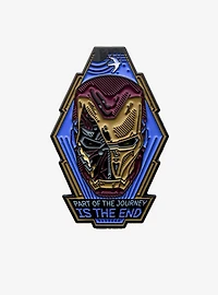 Marvel Avengers Endgame Iron Man Helmet Lightning Pin