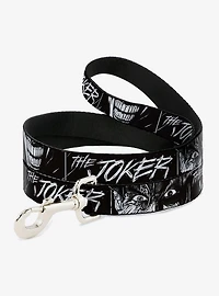 DC Comics The Joker Smiling Eyes Sketch Close Up Dog Leash