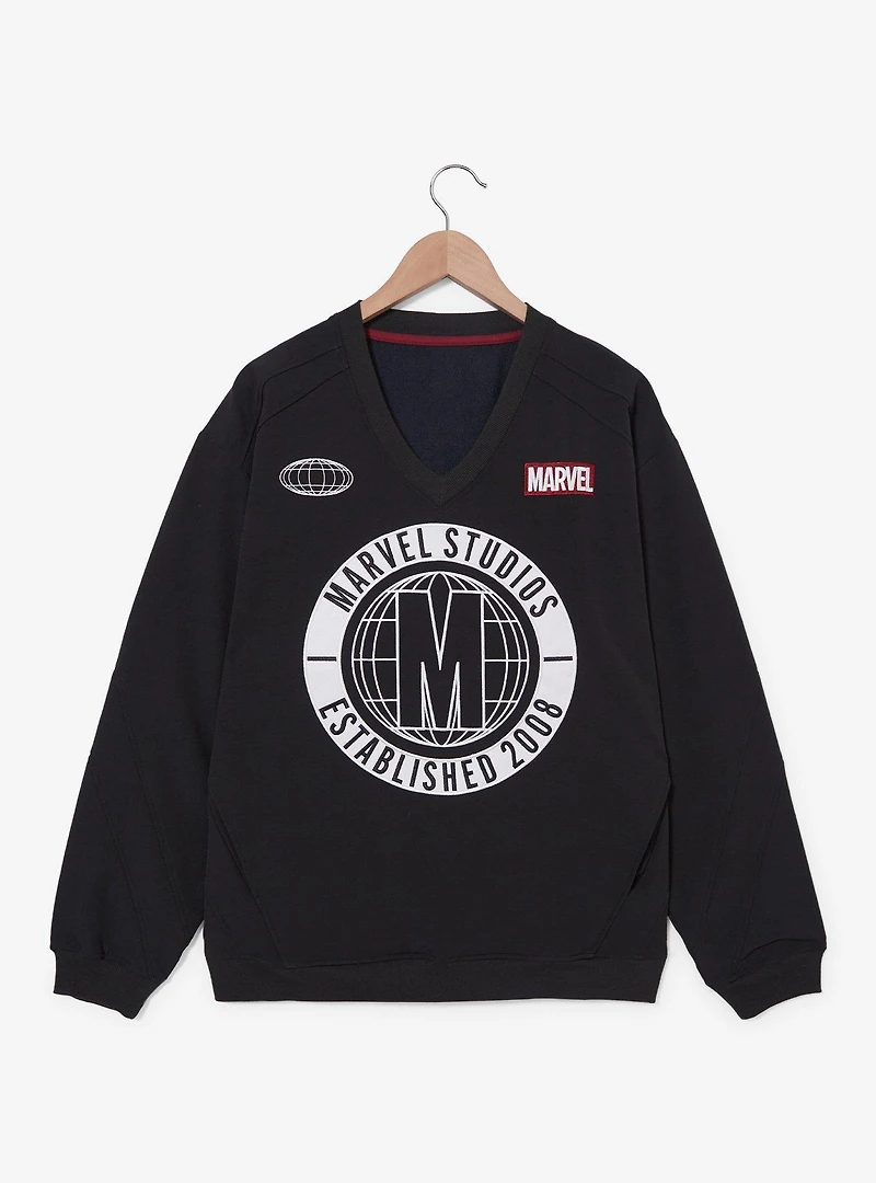 Marvel Studios Embroidered Sports Sweatshirt — BoxLunch Exclusive