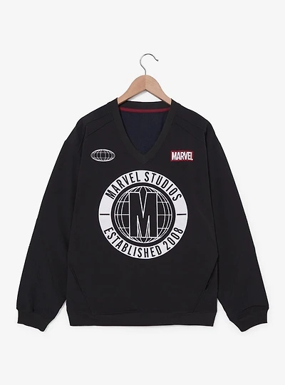 Marvel Studios Embroidered Sports Sweatshirt — BoxLunch Exclusive