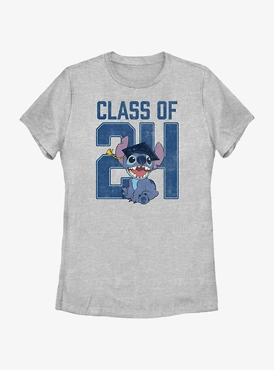 Disney Lilo & Stitch Graduating Class Of 2024 Womens T-Shirt