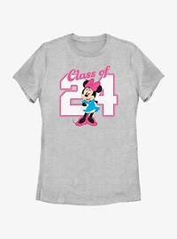 Disney Minnie Mouse Graduating Class Of 2024 Womens T-Shirt