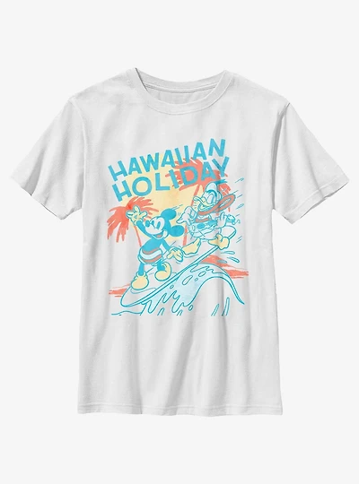 Disney Mickey Mouse Surfs Up Holiday Youth T-Shirt