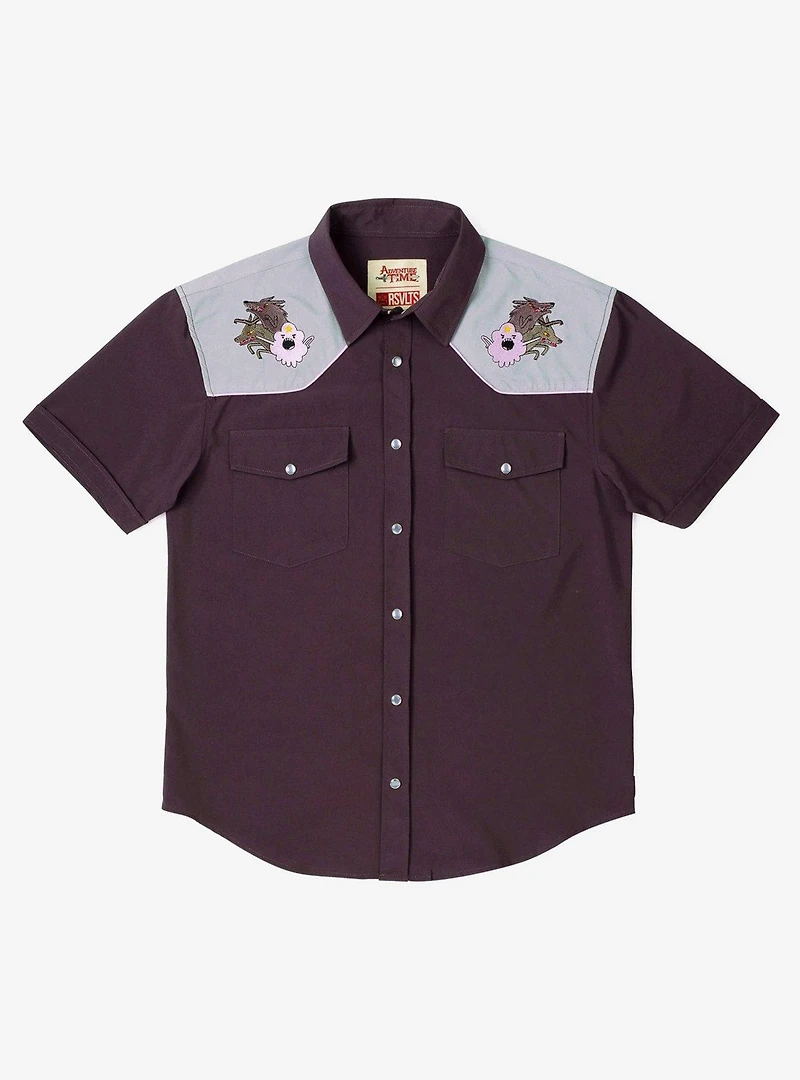 RSVLTS Adventure Time "LSP's Wolf Pack" Button-Up Shirt
