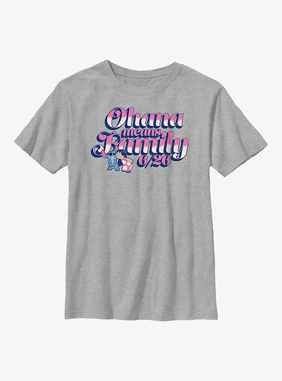 Disney Lilo And Stitch Ohana Youth T-Shirt