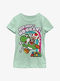 Nintendo Super Mario Hip Hooray Youth Girls T-Shirt