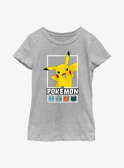 Pokemon Classic Youth Girls T-Shirt