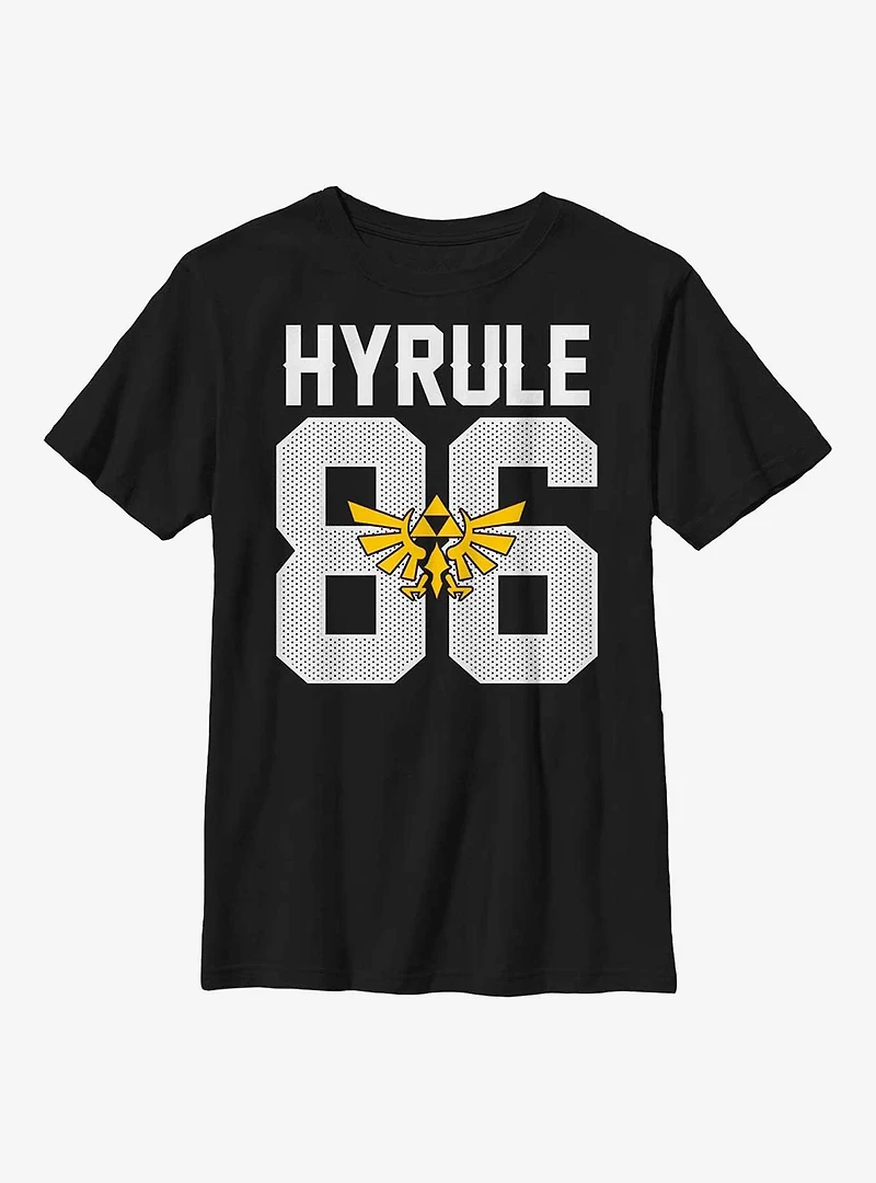 The Legend of Zelda Hyrule 86 Sport Style Youth T-Shirt