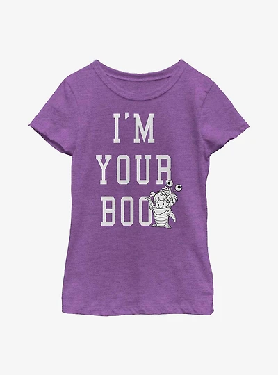 Disney Pixar Monsters Inc I'm Your Boo Youth Girls T-Shirt