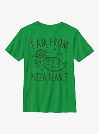 Disney Pixar Toy Story I Am From Pizza Planet Youth T-Shirt