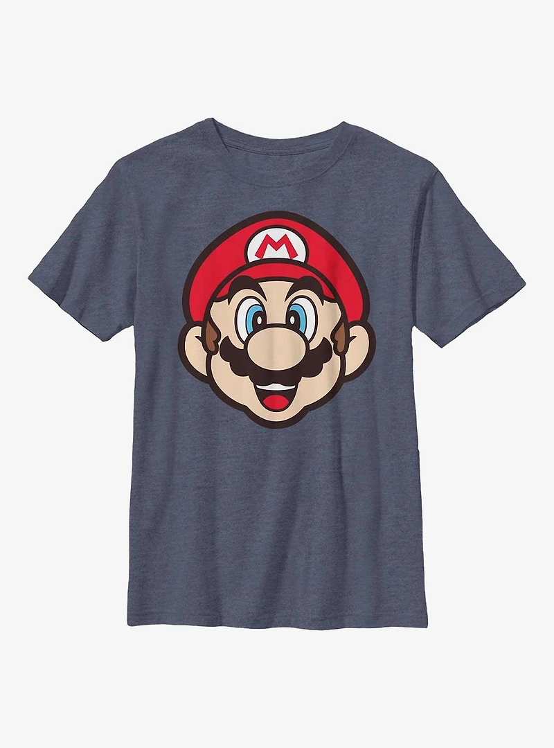 Nintendo Super Mario Face It Youth T-Shirt