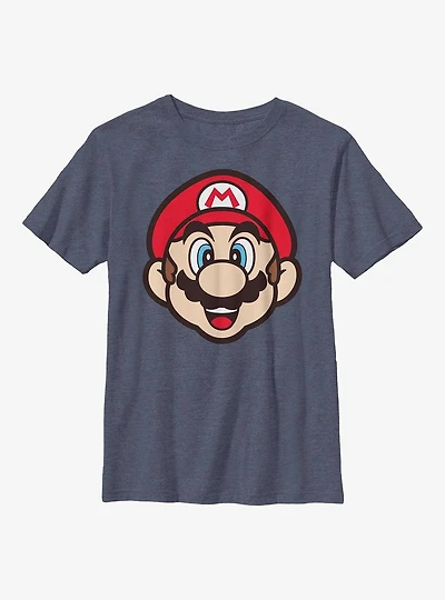Nintendo Super Mario Face It Youth T-Shirt