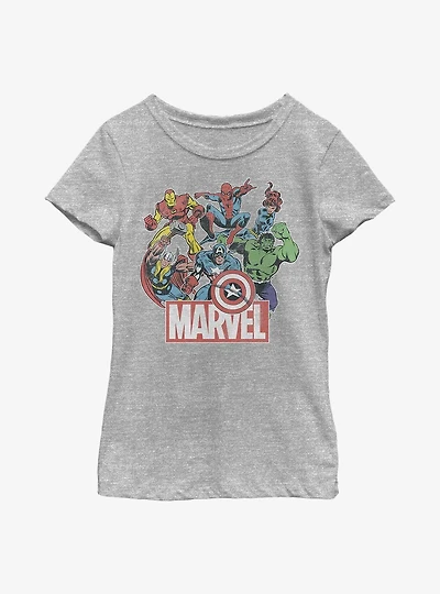 Marvel Avengers Heroes of Today Youth Girls T-Shirt