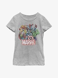 Marvel Avengers Heroes of Today Youth Girls T-Shirt