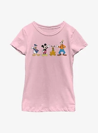 Disney Mickey Mouse Friends - Youth Girls T-Shirt
