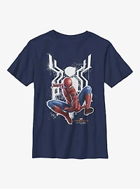 Marvel Spiderman: Far From Home Painted Spider Youth T-Shirt