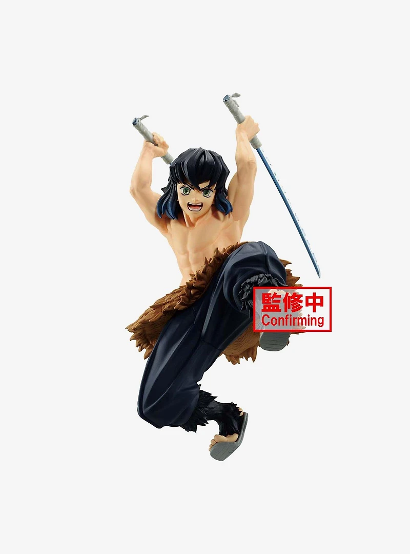Banpresto Demon Slayer: Kimetsu no Yaiba Vibration Stars Inosuke Hashibira Figure