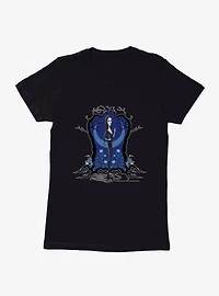The Addams Family 2 Morticia Blue Womens T-Shirt