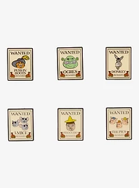 DreamWorks Shrek Wanted Poster Blind Box Enamel Pin — BoxLunch Exclusive