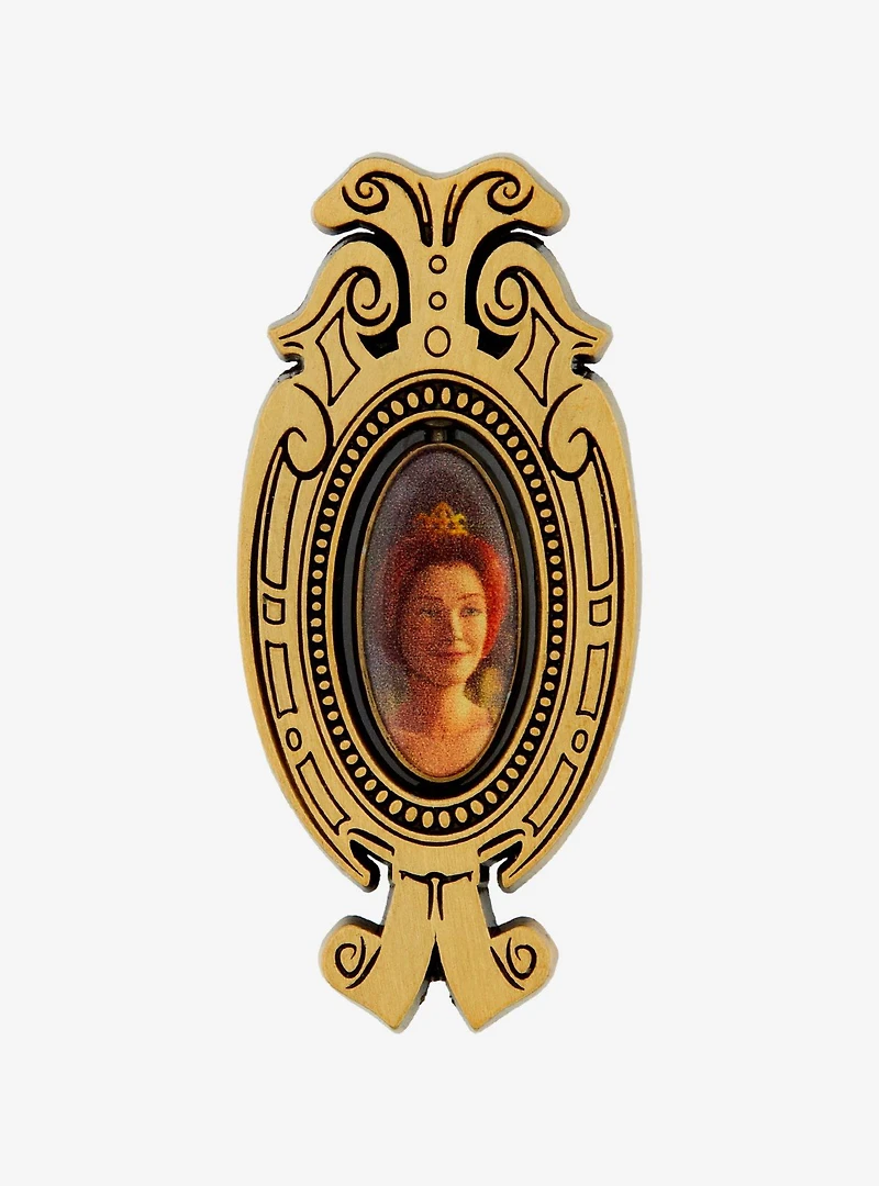 DreamWorks Shrek Fiona Magic Mirror Spinning Enamel Pin — BoxLunch Exclusive
