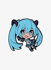 Vocaloid Hatsune Miku Glitter Enamel Pin - BoxLunch Exclusive