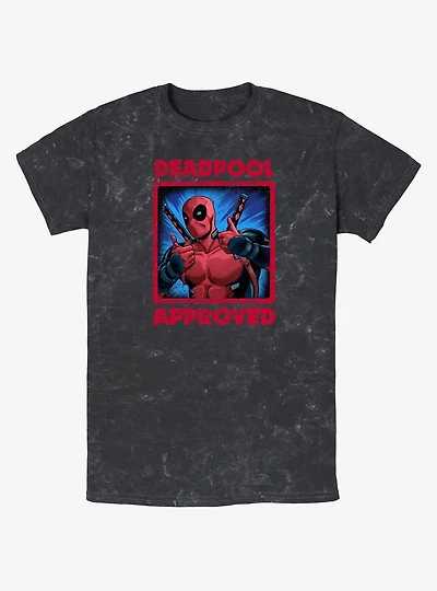 Marvel Deadpool Approved Mineral Wash T-Shirt