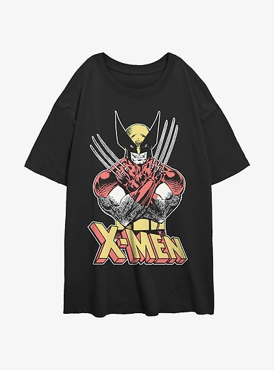 Wolverine Vintage Womens Oversized T-Shirt