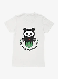 Skelanimals ChungKee Protect Our Forests Womens T-Shirt