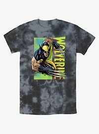 Wolverine Attack Panel Tie-Dye T-Shirt