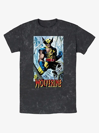Wolverine Discipline 22 From Then Til Now Trading Card Mineral Wash T-Shirt