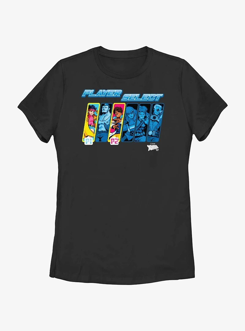 Marvel X-Men '97 Player Select Womens T-Shirt