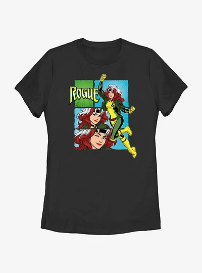 Marvel X-Men '97 Rogue Panels Womens T-Shirt