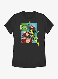 Marvel X-Men '97 Rogue Panels Womens T-Shirt