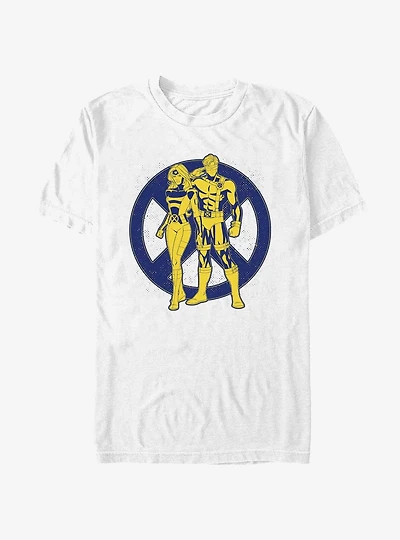 Marvel X-Men '97 Jean Grey And Cyclops Team T-Shirt