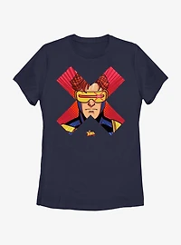 Marvel X-Men '97 Cyclops Face Womens T-Shirt