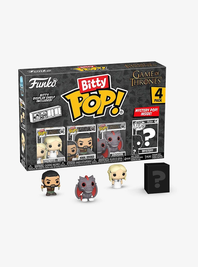 Funko Bitty Pop! Game of Thrones Daenerys and Friends Blind Box Mini Vinyl Figure Set