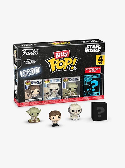 Funko Bitty Pop! Star Wars Han Solo and Friends Blind Box Mini Vinyl Figure Set