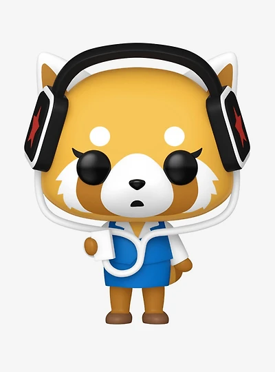 Funko Pop! Sanrio Aggretsuko Aggretsuko with Headphones Vinyl Figure