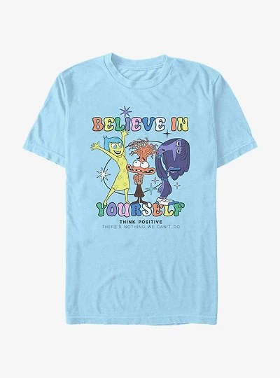 Disney Pixar Inside Out 2 Joy Believe Yourself T-Shirt