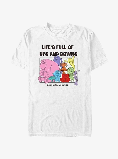 Disney Pixar Inside Out 2 Life's Full Of Ups And Downs T-Shirt