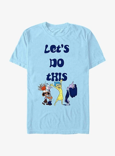 Disney Pixar Inside Out 2 Let's Do This T-Shirt