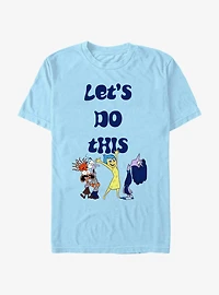 Disney Pixar Inside Out 2 Let's Do This T-Shirt