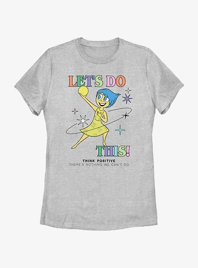 Disney Pixar Inside Out 2 Let's Do This Joy Womens T-Shirt